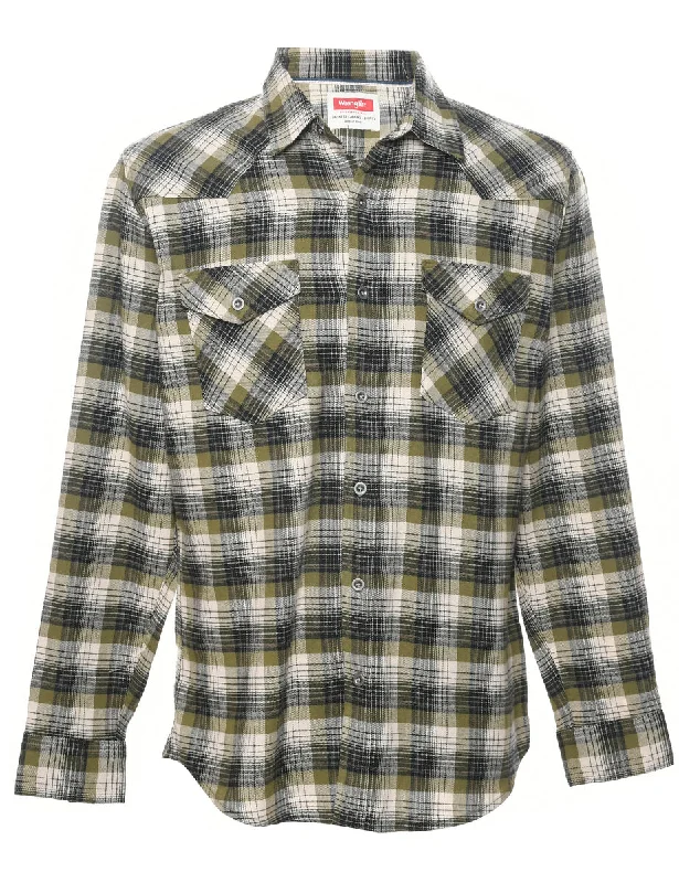 Urban Essentials Wrangler Checked Shirt - M